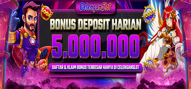 Bonus Deposit Harian Hingga 5.000.000